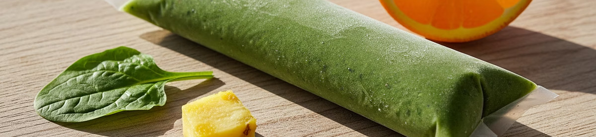 Batido Verde Detox (Piña, Espinaca y Naranja)