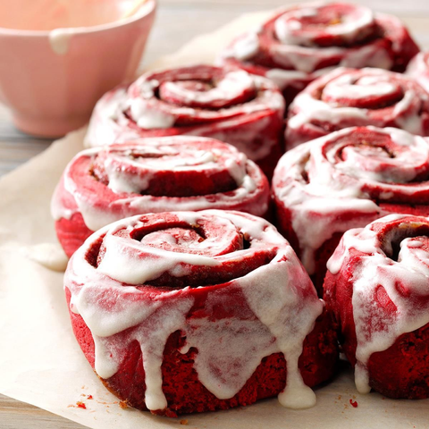 Cinnamon Rolls de Red Velvet