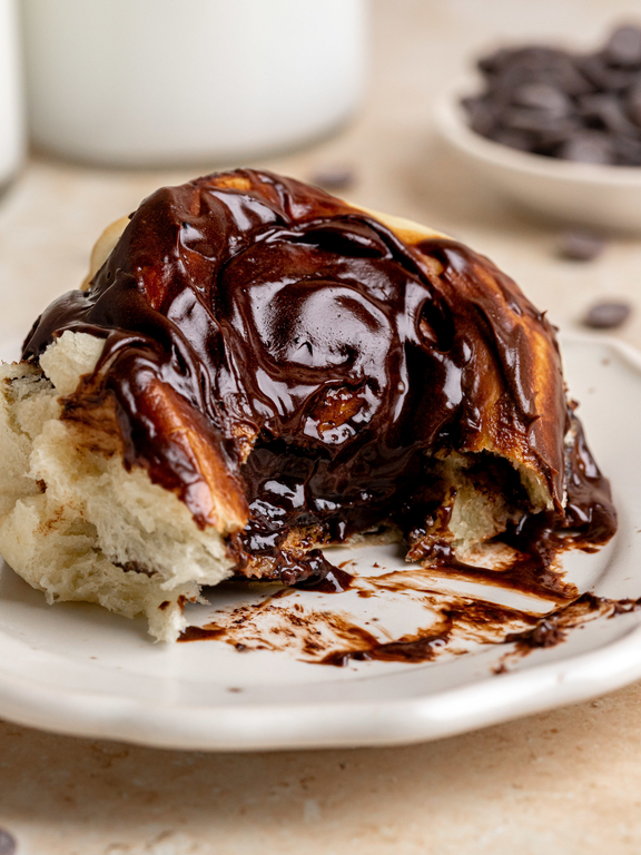 Cinnamon Rolls con Chocolate