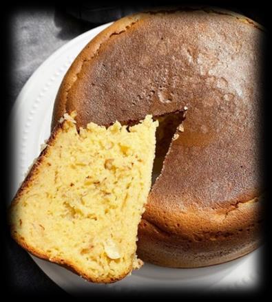 Bizcocho de mandarina y almendras