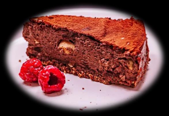 Tarta de queso y chocolate