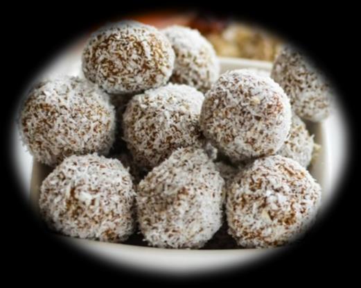Trufas de avena y zanahoria