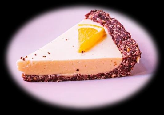 Tarta de naranja y chocolate negro